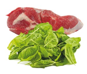 viande+salade