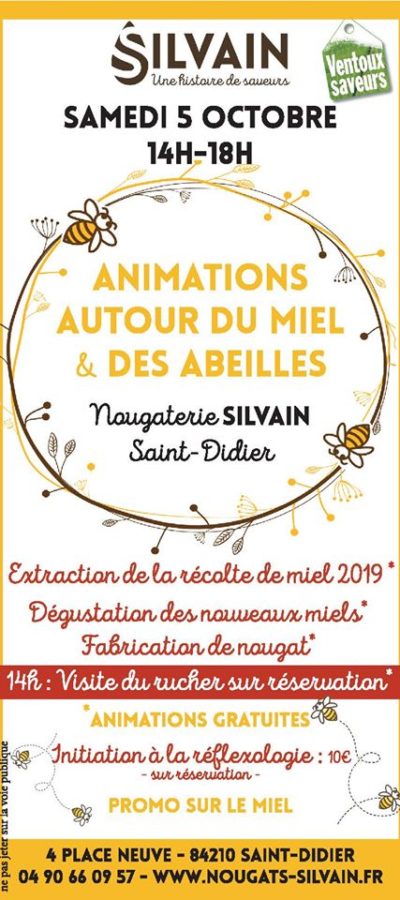 10-05- Silvain affiche Miel 10-05- Silvain affiche Miel